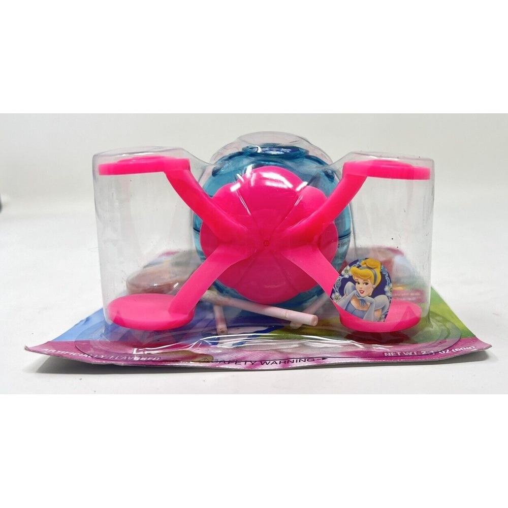 Disney Princess Cinderella Lollipop Dip Candy with 3 Lollipops Carriage 2008 - Picture 6 of 6
